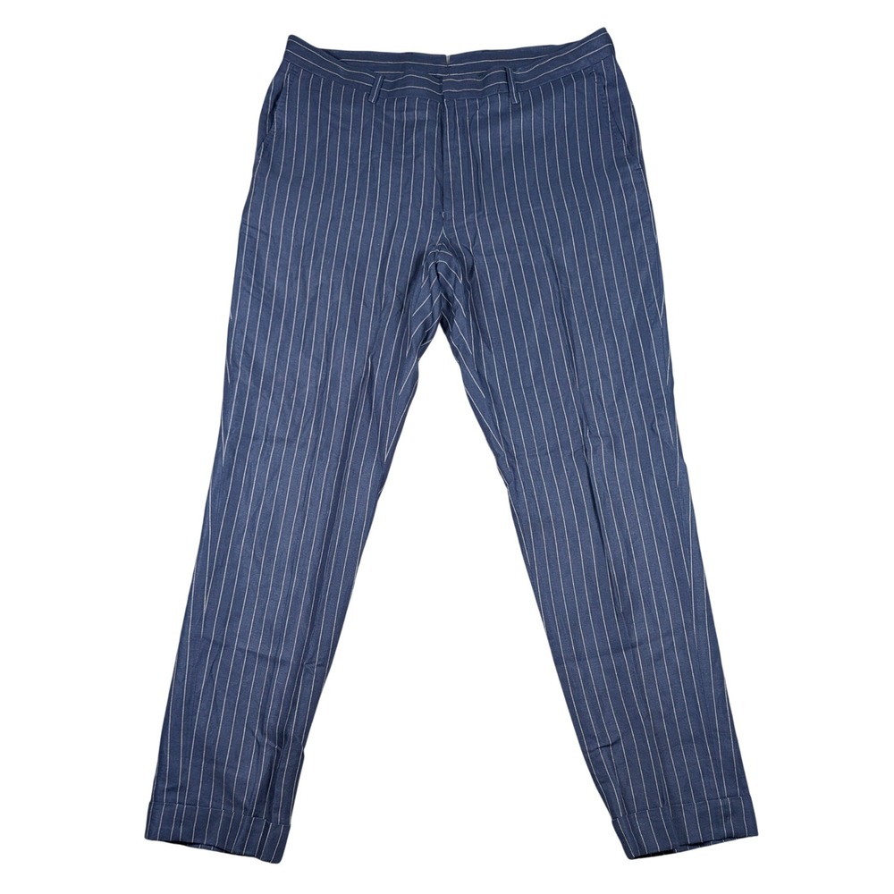 Polo by Ralph Lauren Navy Pinstripe Men's Dress Pants